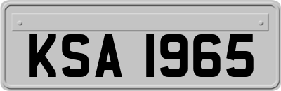 KSA1965