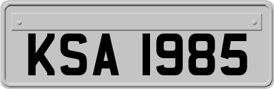 KSA1985