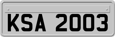 KSA2003