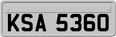 KSA5360