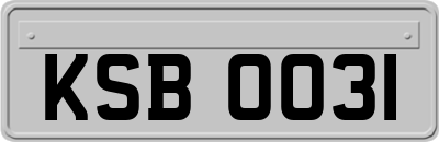 KSB0031