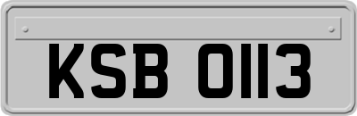 KSB0113