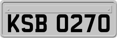 KSB0270