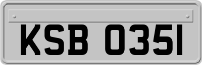 KSB0351
