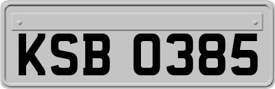 KSB0385
