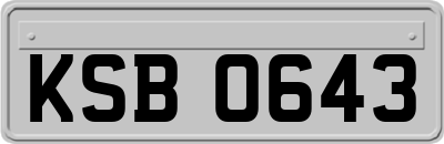 KSB0643