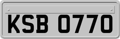 KSB0770