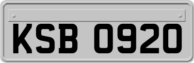 KSB0920