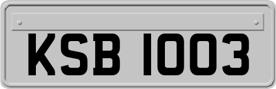KSB1003