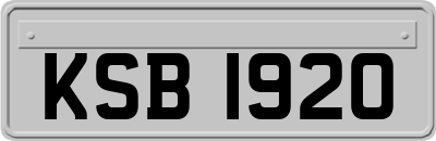 KSB1920