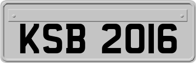 KSB2016