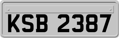 KSB2387