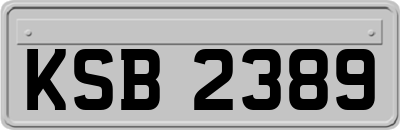 KSB2389