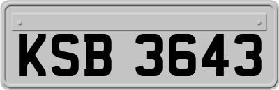 KSB3643