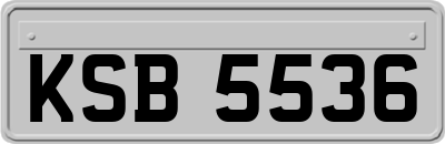 KSB5536