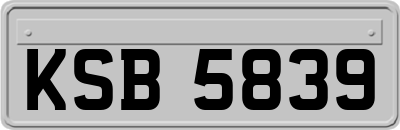 KSB5839