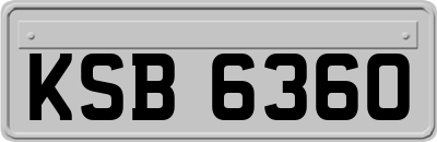 KSB6360