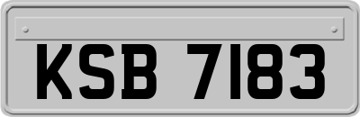 KSB7183