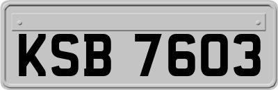 KSB7603