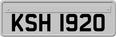 KSH1920