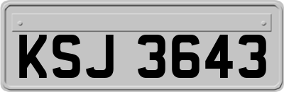 KSJ3643