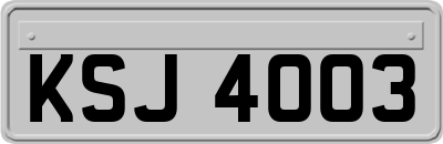 KSJ4003