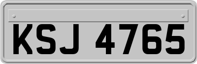 KSJ4765