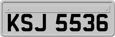 KSJ5536