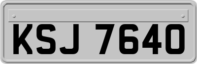 KSJ7640