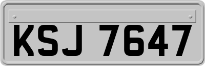 KSJ7647