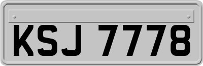 KSJ7778