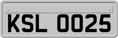 KSL0025