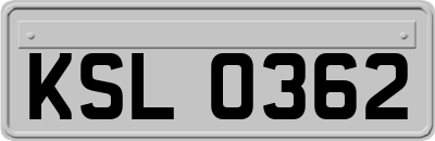 KSL0362