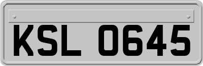 KSL0645