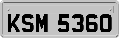 KSM5360