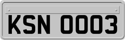 KSN0003
