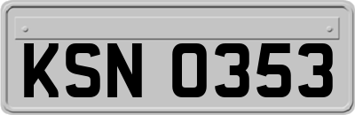 KSN0353