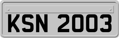 KSN2003