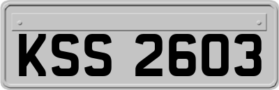 KSS2603