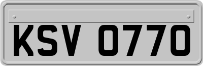 KSV0770