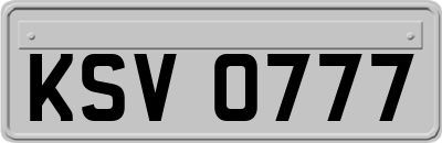 KSV0777