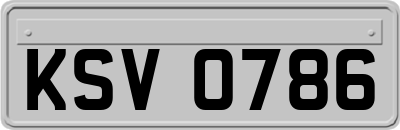 KSV0786