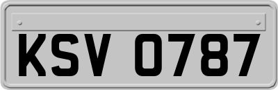 KSV0787