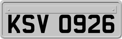KSV0926
