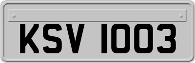 KSV1003
