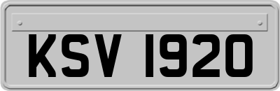 KSV1920