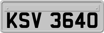 KSV3640