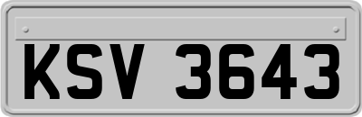 KSV3643