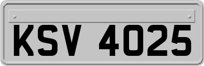 KSV4025