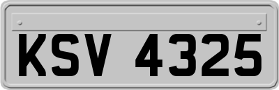 KSV4325